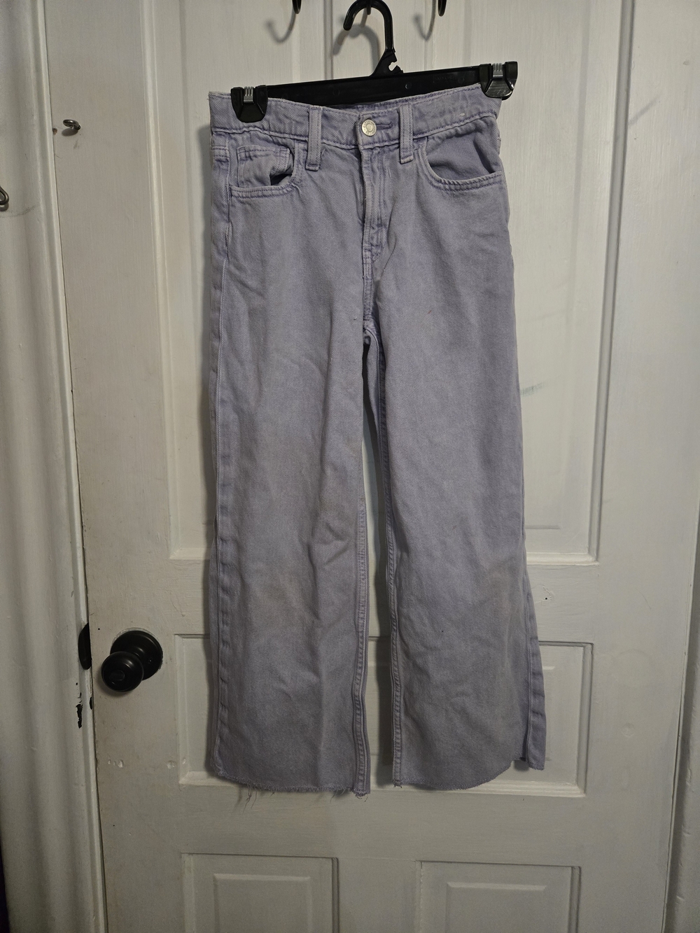 GAP Lavender Wide-Leg Jeans